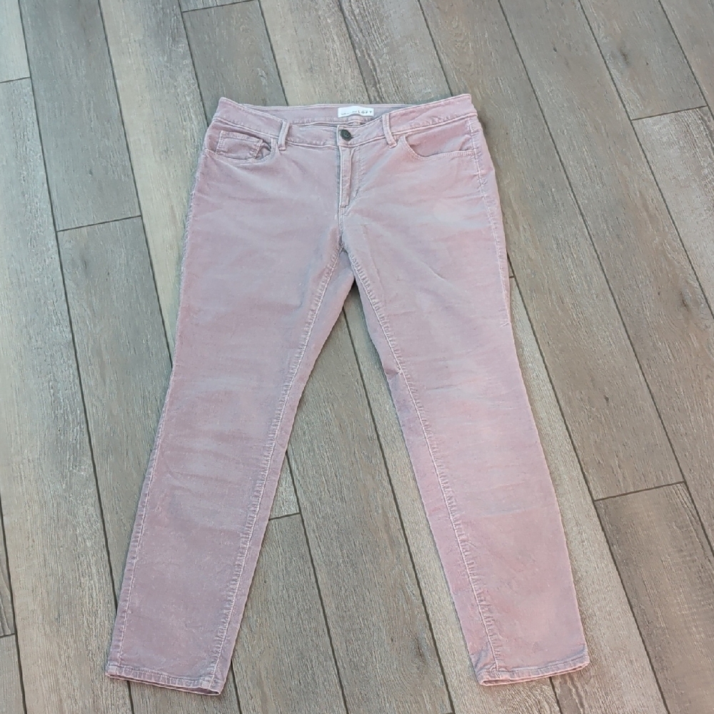 LOFT Women's Light Pink Skinny Jeans